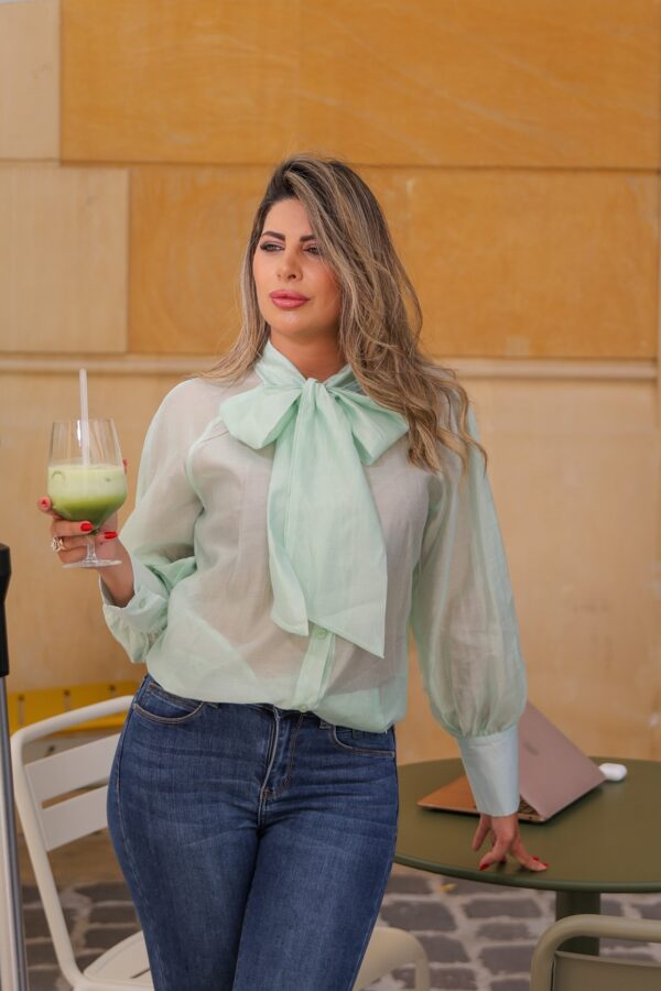 FLUID TRANSPARENT SHIRT